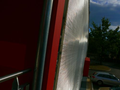 Parkhaus Tivoli, seitliche Ansicht